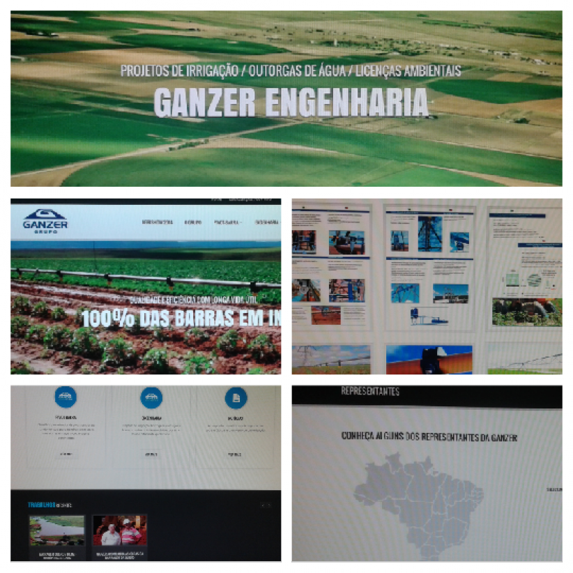 websites - Site Grupo Ganzer