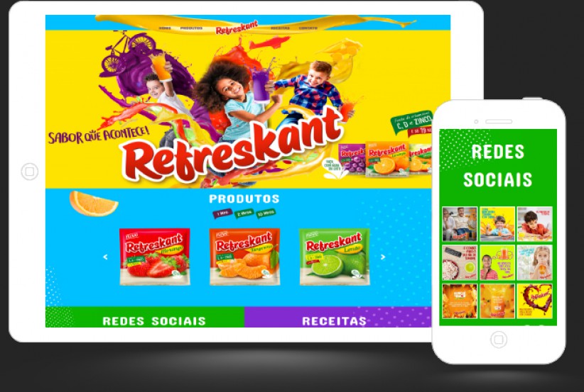 websites - Criação site Refreskant