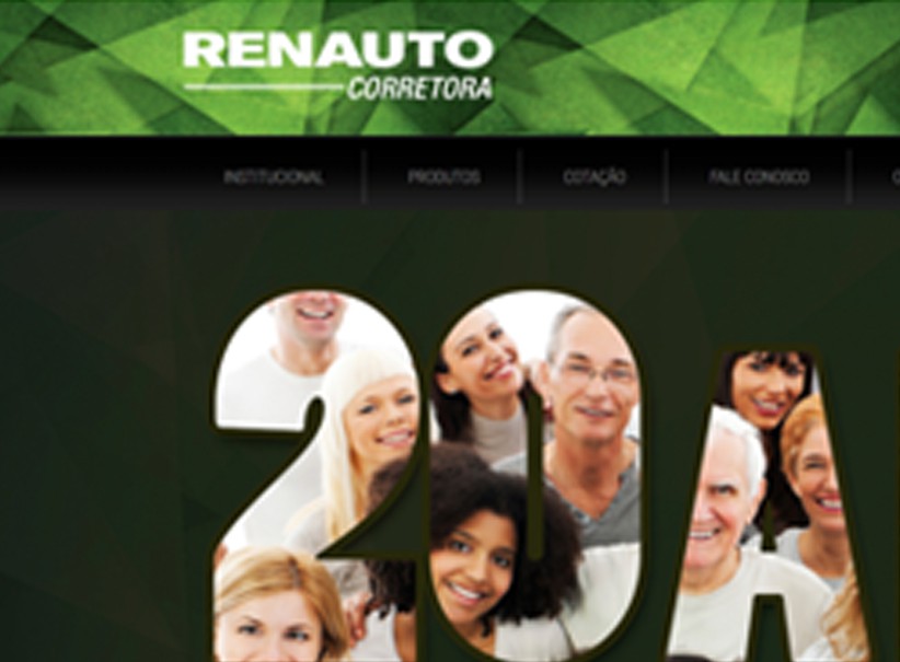 websites - Criação site RENAUTO Corretora 